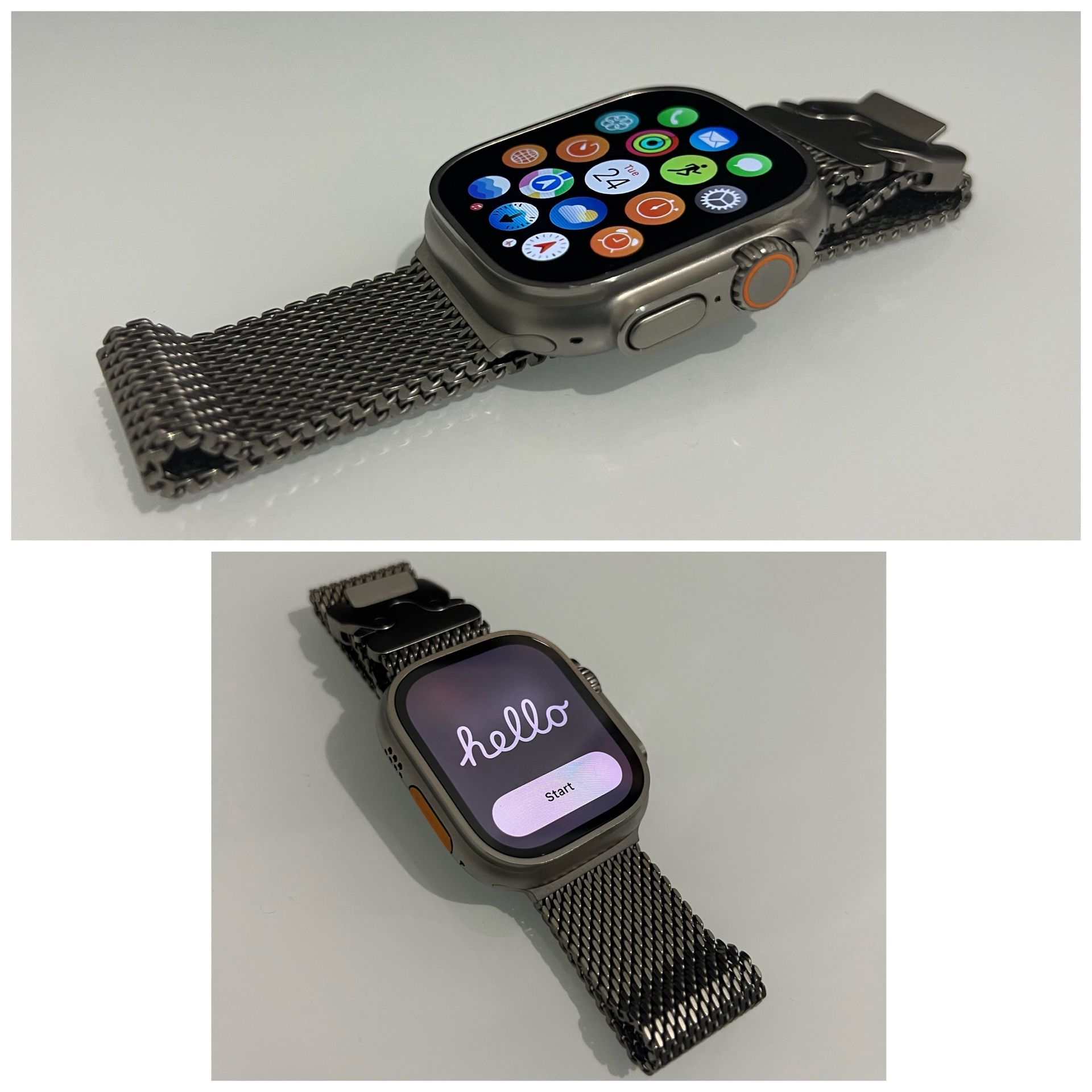 Apple Watch Ultra 2 49mm Titanium GPS + Cellular Unlocked in great condition. Apple Warranty until 9/29/25.