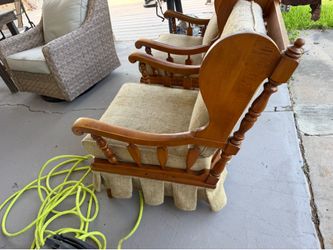 Vintage pair of chairs