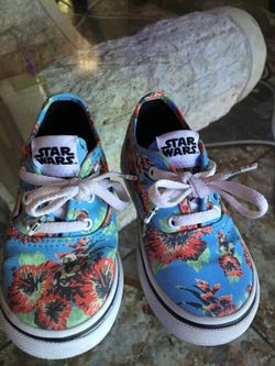 Star Wars vans size 7c
