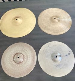 In Upland 91784. Complete drum cymbals 14” Paiste & generic 16” crash 18” ride no cracks $120 cash 2402 n Euclid ave Upland 91784