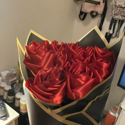Homemade satin bouquets for all occasions