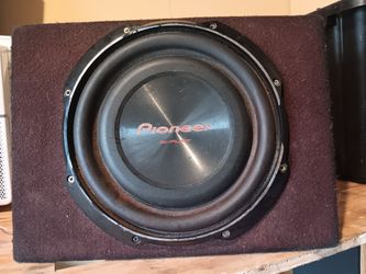 Pioneer 10 Inch Shallow Mount Subwoofer