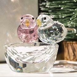 Crystal Bird Figurine