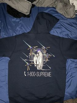 1-800-SUPREME HOODIE SIZE XL