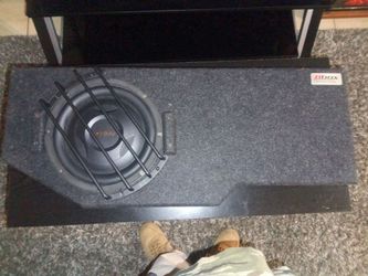 10 in Infinity subwoofer and custom box