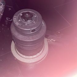 Metal And Plastic Weights 