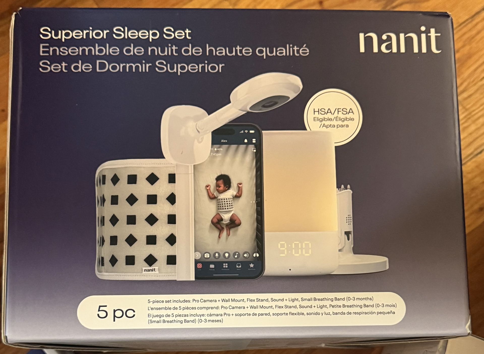 Nanit Superior Sleep Set- Color Blue