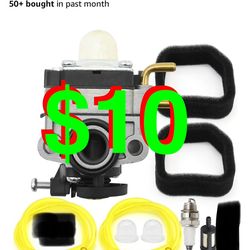 6-4 Carburetor Kit, Replacement for MTD Cub Cadet WS410 WS4200 E410 E405 C410 C405 Engine, Replacement for Troy-Bilt TBC304 TBE304 T