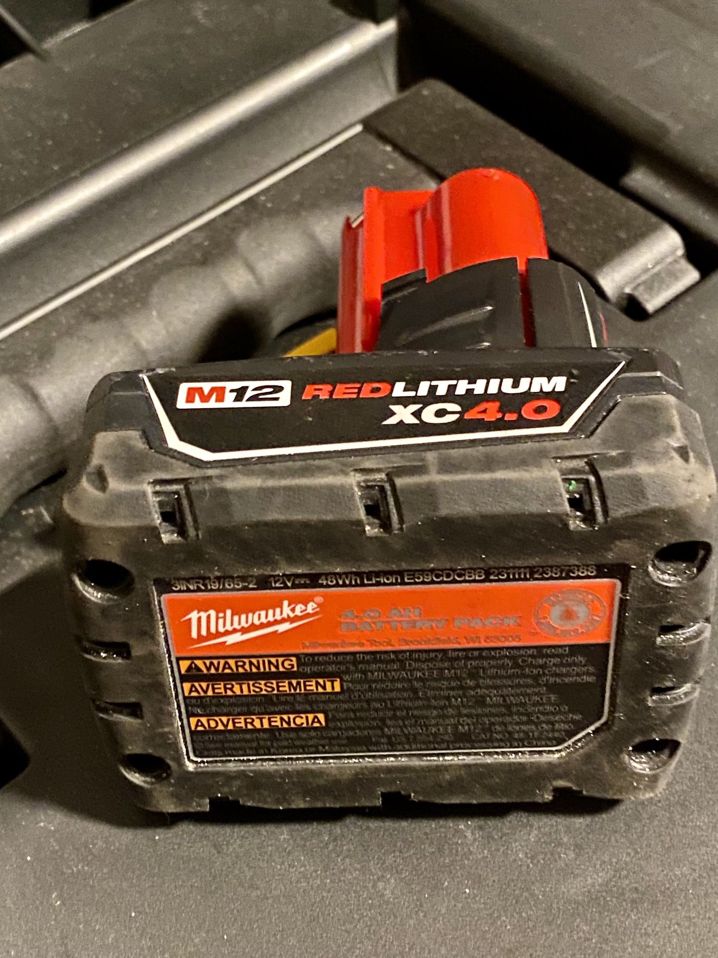 Milwaukee M12 4.0 Battery