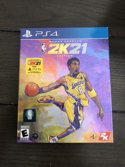 New PS4 2k21 Mamba Forever Edition with Voucher for PS5