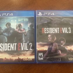 Resident Evil 2 & 3 PlayStation 4