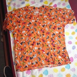 Halloween Doggie Scrub 