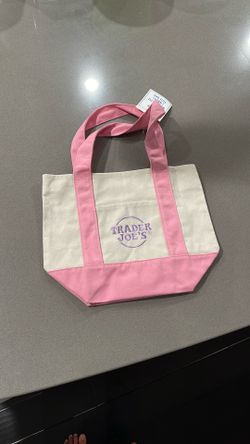 Pink Trader Joe’s Mini tote