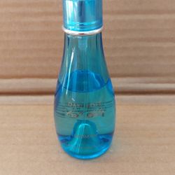 Davidoff Cool Water Perfume 1 Oz Full Collectable Spray Bottle