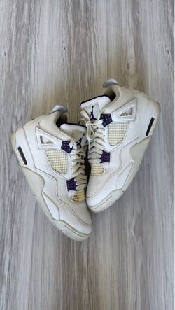 Jordan 4 purple metallic size 11