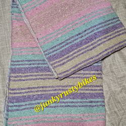 New pink purple falsa mexican blanket