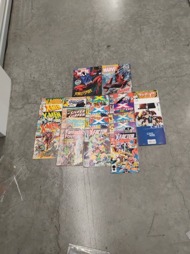 20 Marvel Comic Books