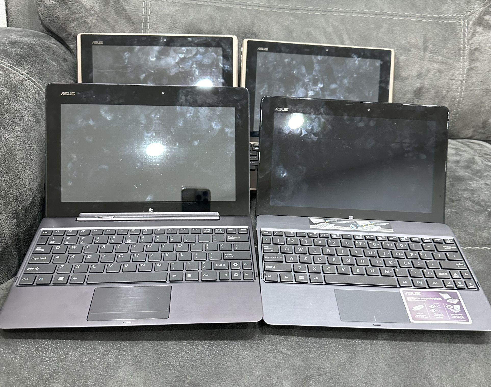 4x different Asus notebooks for parts only