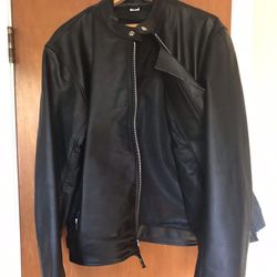 Leather jacket