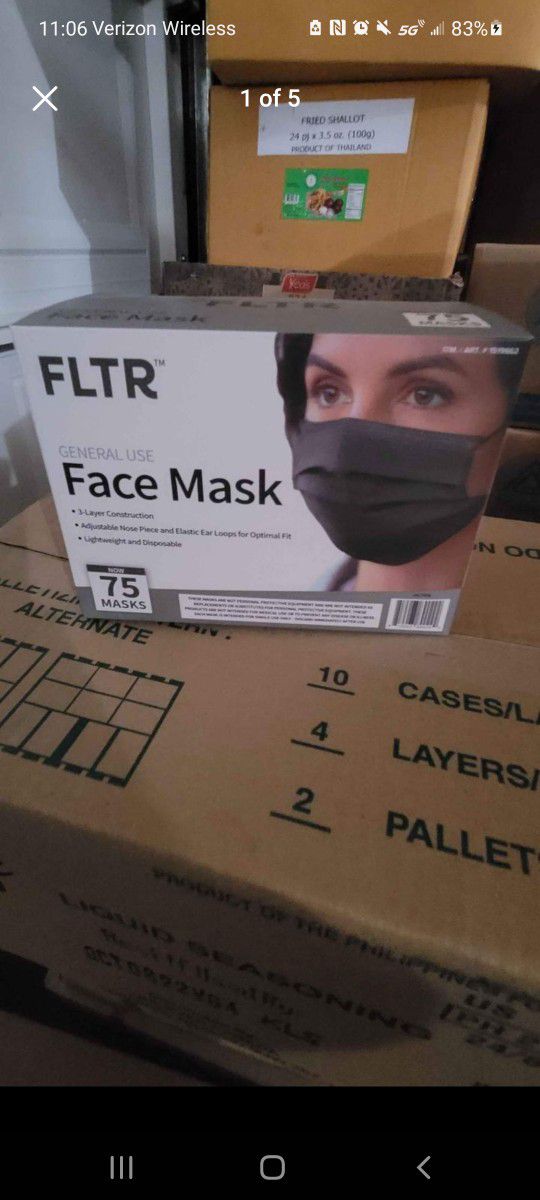 Brand New Face Mask Half Price Off Costco