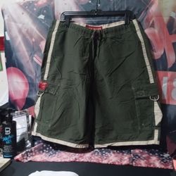 Green Acrosby And Fitch  Khaki Shorts Extra Large