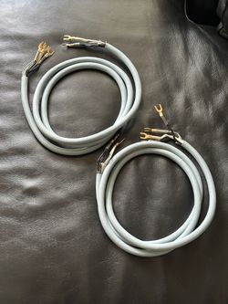 AudioQuest Crystal Hyperlitz Bi-Wire speaker cables
