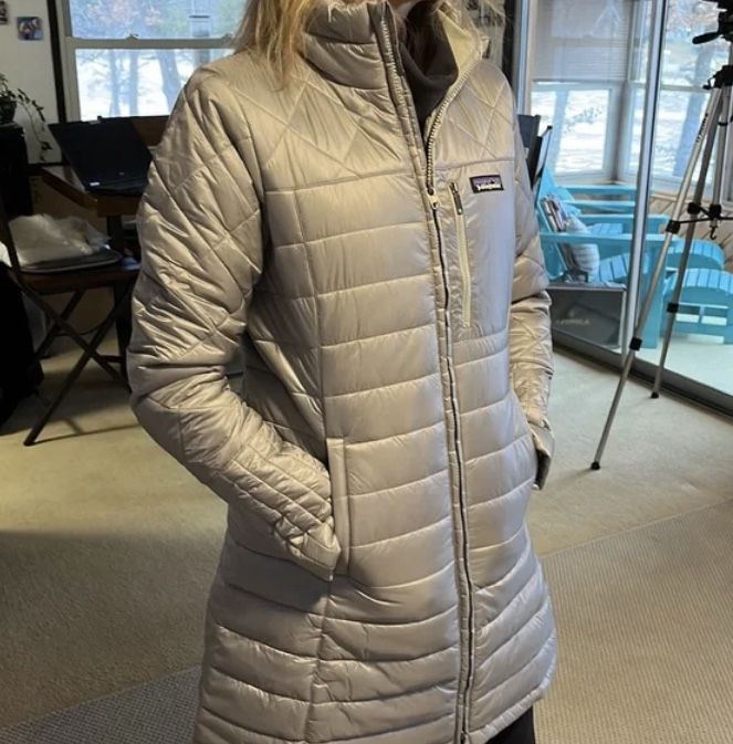 Patagonia Women's Radalie Parka Drifter Grey Size Small