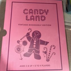 Book Shelf Board Game Candy Land 