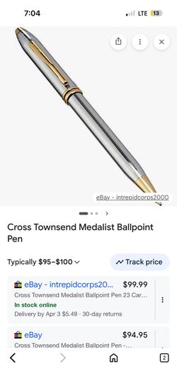 Cross Pen 23 Karat Gold
