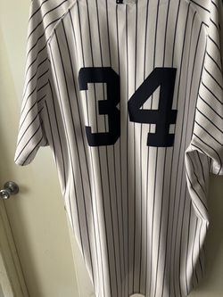 Pinstripe Baseball Jersey #34