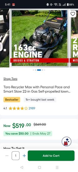 Toro Recycler Lawnmower