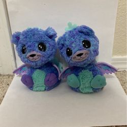 Blue and purple Hatchimals