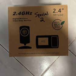 Vtimes 2.4" LCD Screen Portable Baby Monitor 