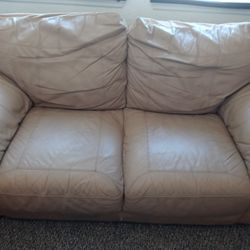 Leather Sofa 2 Pieces