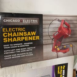 Electric Chain Saw Sharpener 