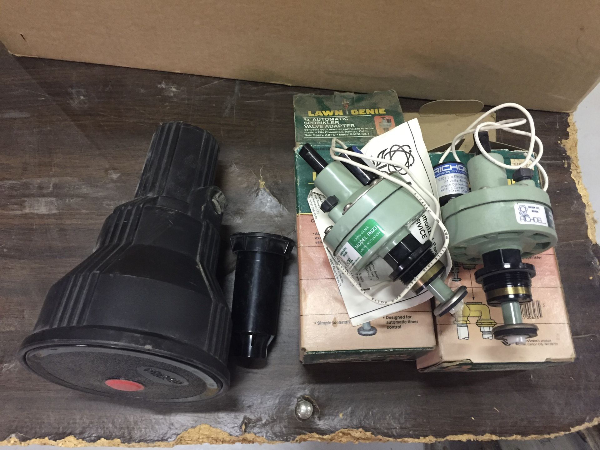 New Sprinkler Parts