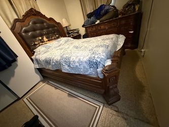 FREE Ashley Queen size bed  and mattress