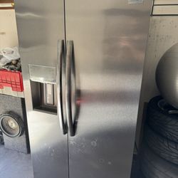 Stainless Steel Frigidaire Double Door Refrigerator