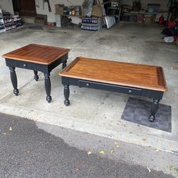 Coffee Table And End Table 