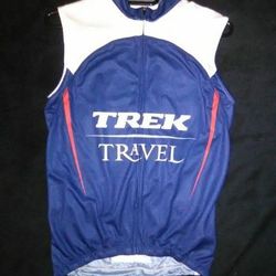 TREK Bontrager cycling Jersey. Women's Large L. Road bike racing shirt 4 Pockets. Full Zip
