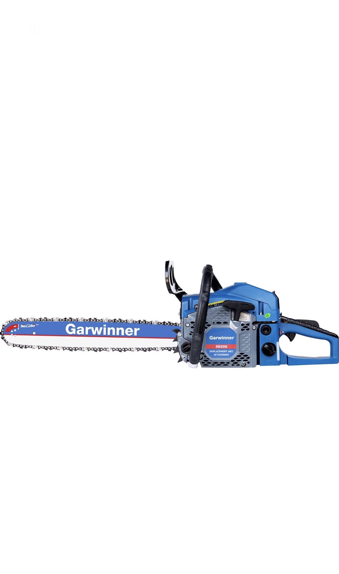 Garwinner Gas Powered Chainsaw,Handheld Cordless Petrol Gasoline Chain Saw