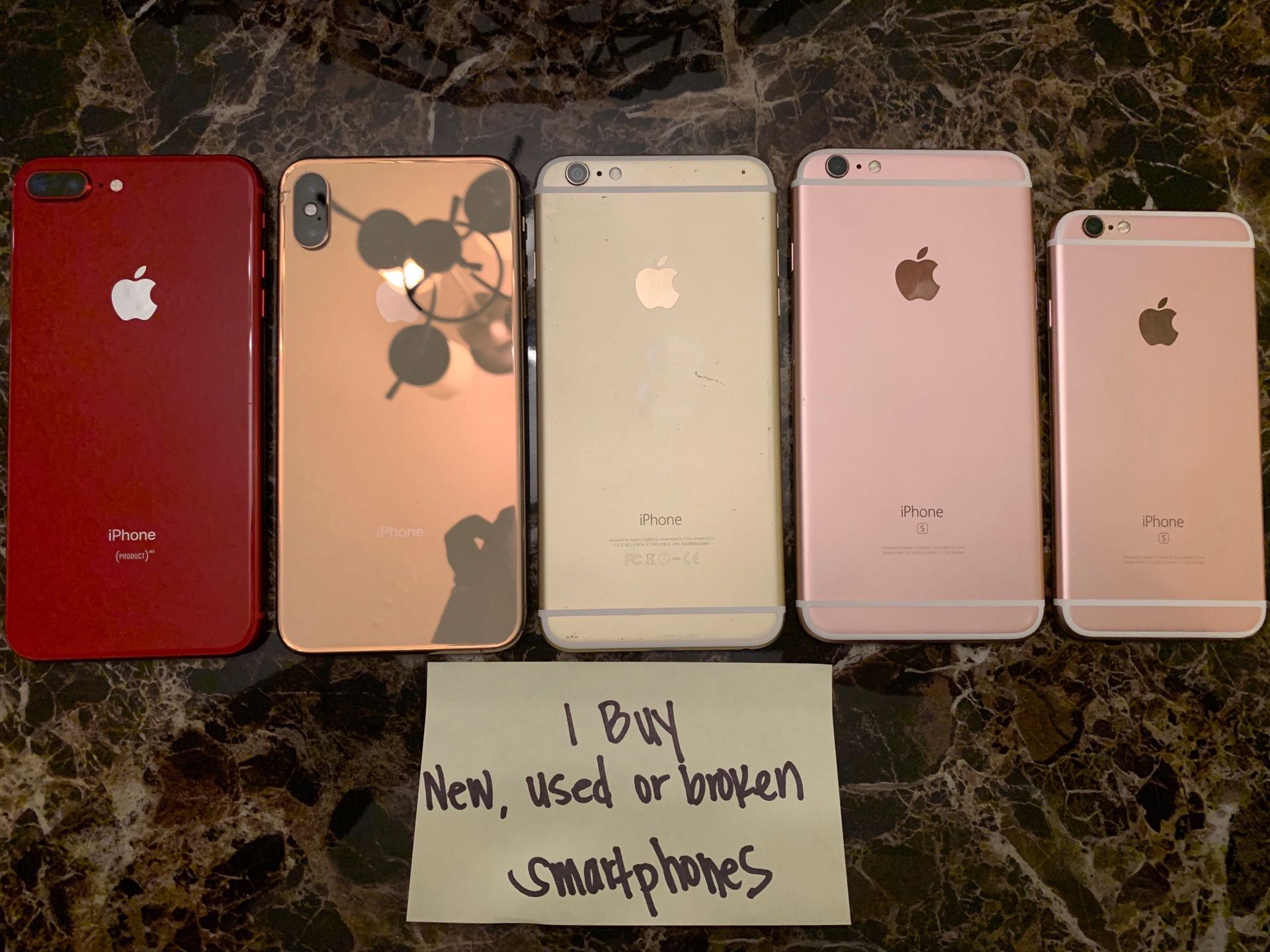 iPhone new, used or broken