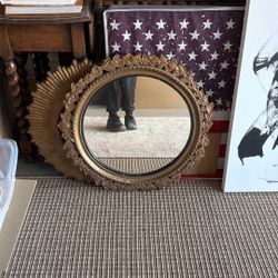 Antique Gold Mirror