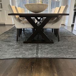 Black Dining Table 