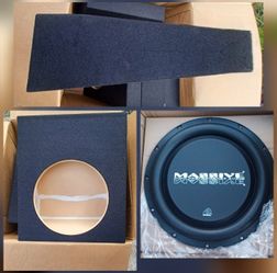 Toyota Tacoma 10” L7T Kicker Or 10" Massive Subwoofer And Box