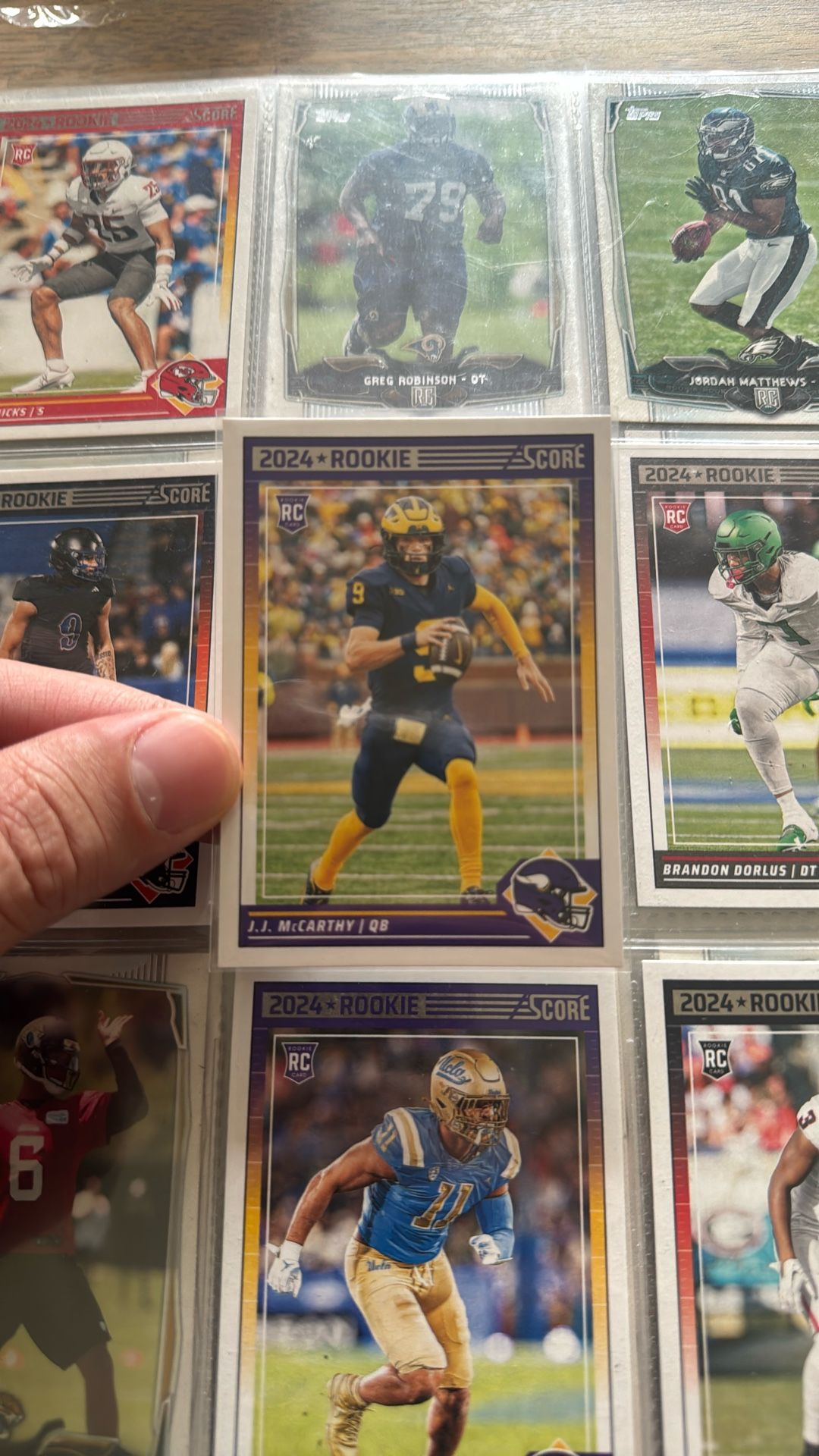Jj Mccarthy Minnesota Vikings, Rookie Card