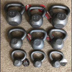 Brand new Kettle Bells