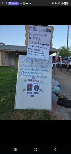 Yard sale today 10/10/2026
1607 w friess dr phoenix az 85023