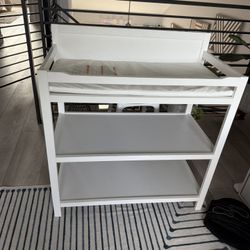 Changing Table Baby Storkcraft White Nursery 