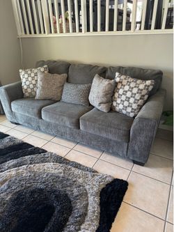 96” Sofa Dark Gray